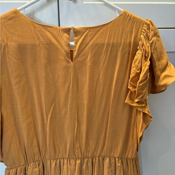 Embroidered Rust Dress - Picture 6 of 8